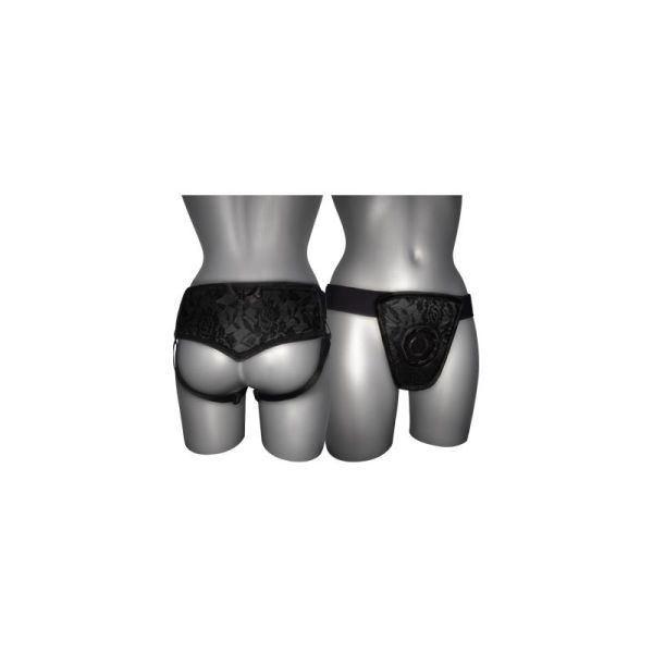 Joydivision Strap-on de Luxe negro con parte trasera S - XL