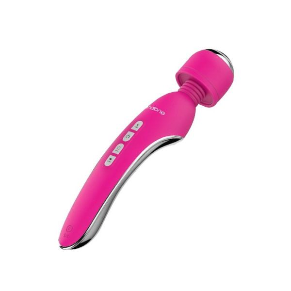 Nalone Electro masajeador y vibrador (fucsia)