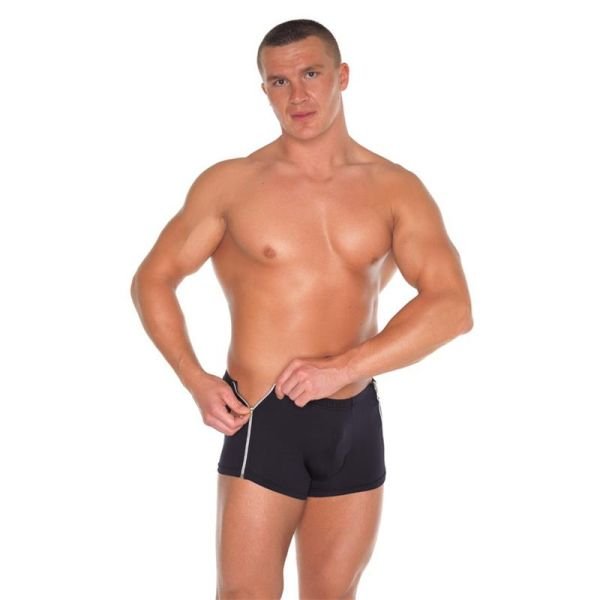 Amorable Short with 2 Zippers Black One Size