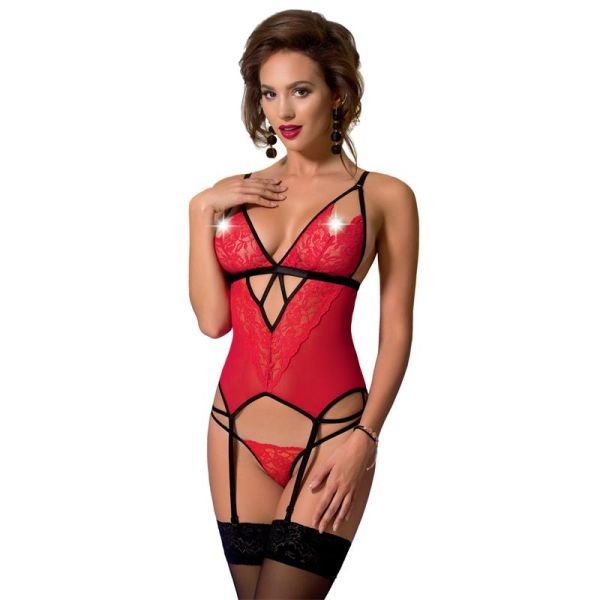 Avanua Salome corsé (rojo)