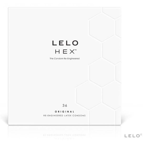 Lelo HEX ORIGINAL preservativos 36 unidades