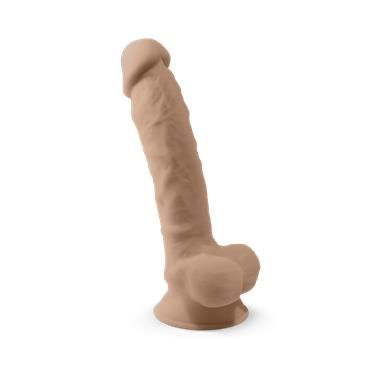 SilexD dildo de silicona de doble densidad Mod. 1 - 8"