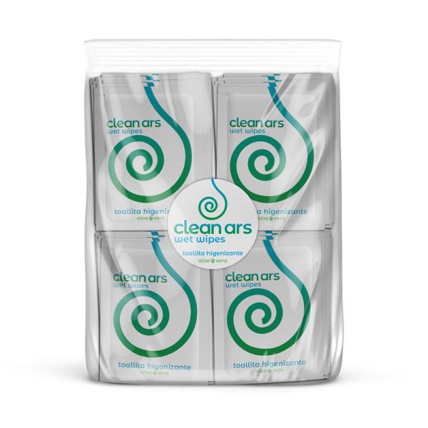 Body Ars toallitas higiénicas con aloe vera, 100 unidades