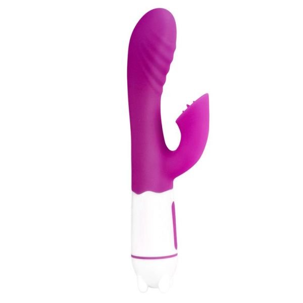 LateToBed Billy USB vibrador de silicona con 36 funciones (morado)