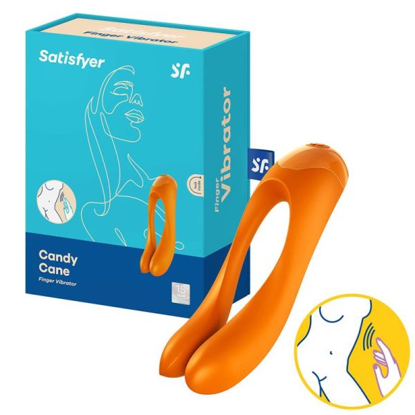 Satisfyer vibrador Candy Cane (naranja)