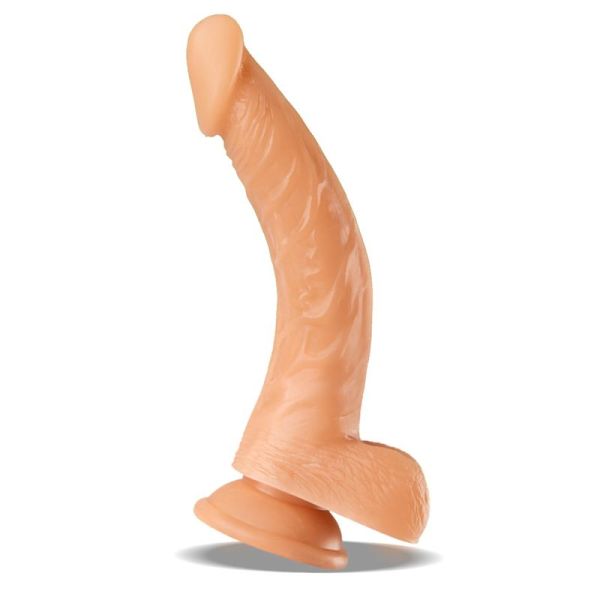 Max & Co Kurt dildo realista con testículos color piel 9,4"