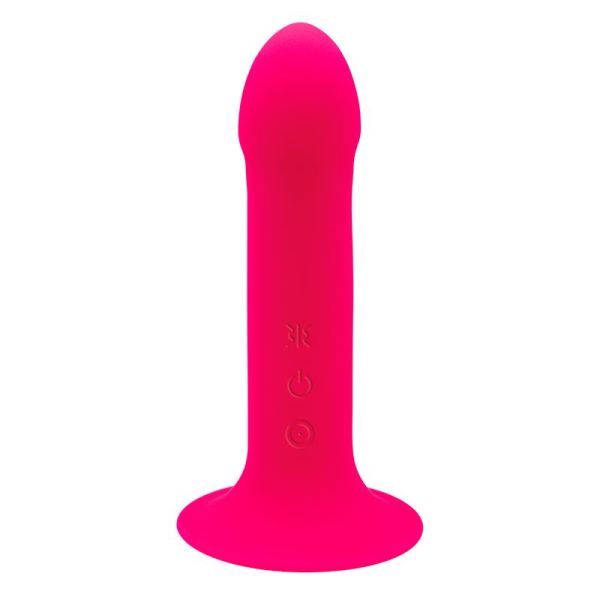 Adrien Lastic Hitsens 2 dildo de doble densidad con vibración 6,5" (rosa)