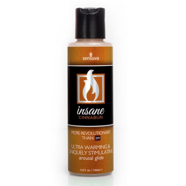 Sensuva Insane Arousal lubricante rollo de canela 125 ml