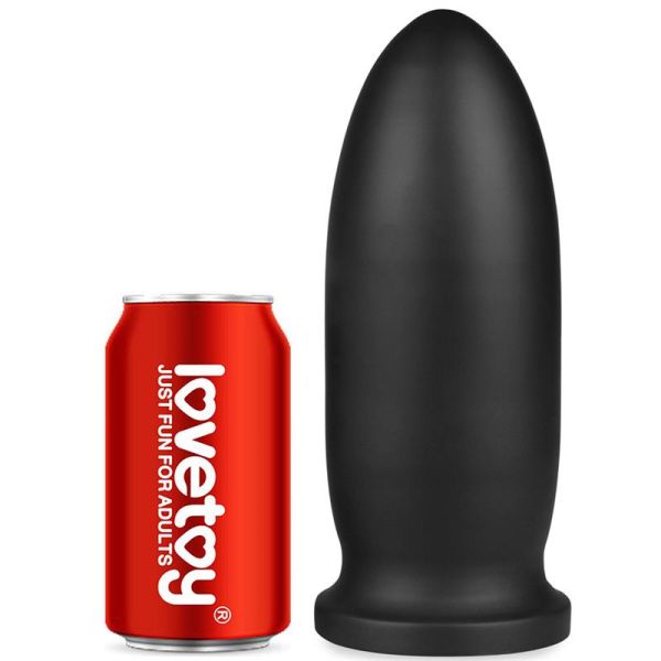 Lovetoy dildo King Sized Anal Bomber 9" (negro)