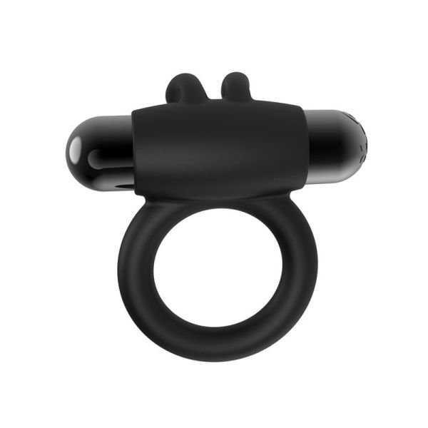LateToBed Fermax anillo vibrador con rabbit (negro)