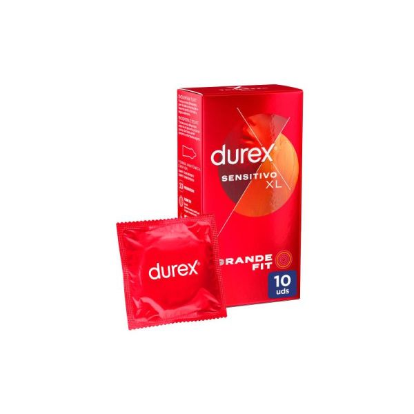 Durex preservativos Sensitivo XL 10 unidades