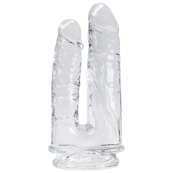 Alive Imperium dildo doble jelly, transparente