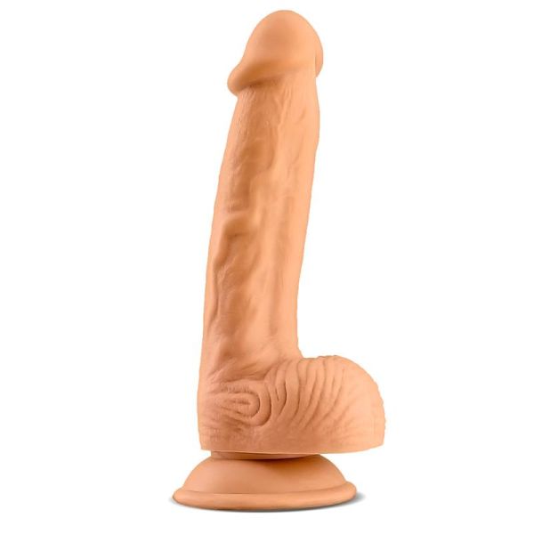Max & Co Thom dildo realista con testículos 8,3" color piel