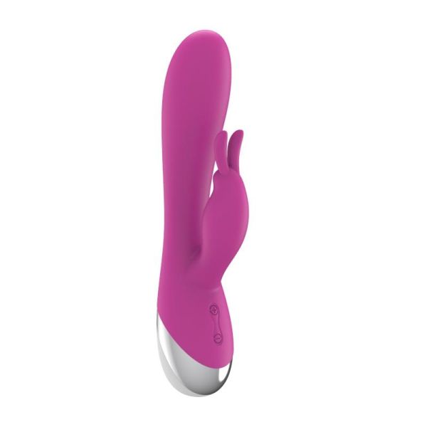 A-Gusto vibrador doble con rabbit (rosa)