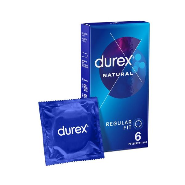 Durex preservativos Natural 6 unidades