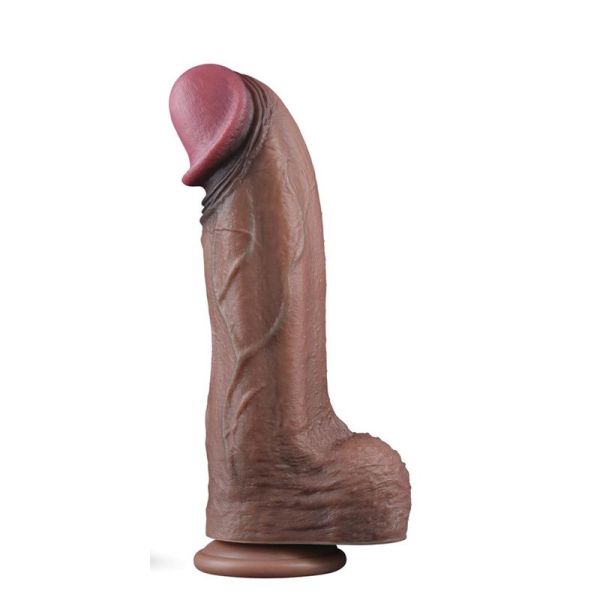 Lovetoy dildo de doble capa XXL 13"