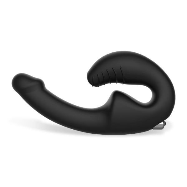 IntoYou strap-on sin arnés con vibrador doble