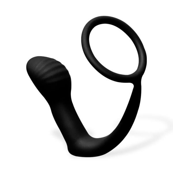 AfterDark Carnelian plug anal vibrador con anillo para el pene