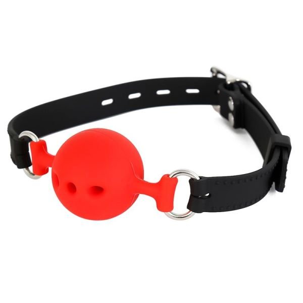 LateToBed Silicone Breathable Ball Gag S - 4 cm