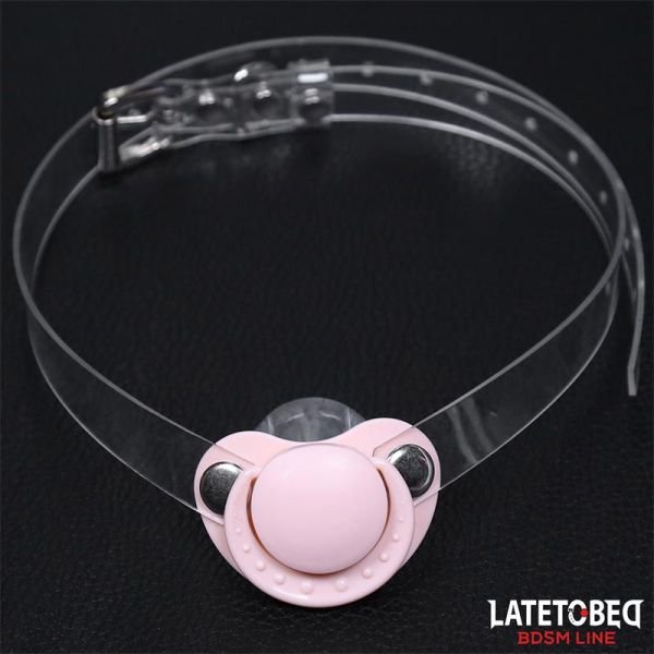 LateToBed Pacifier Gag Ball Adjustable 43-60 cm
