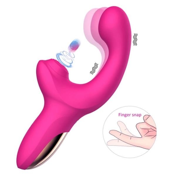 Action Volse vibrador de triple función con dedo