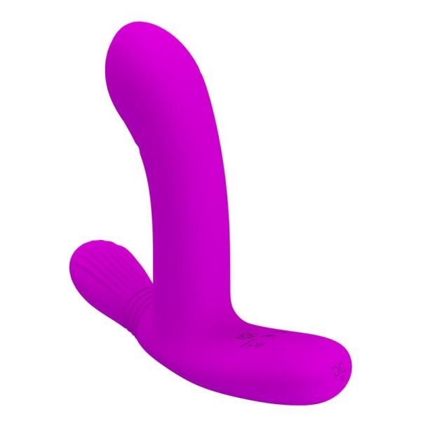 Pretty Love Geri masajeador lamedor y vibrador con mando