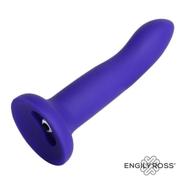 Dildox by Engily Ross dildo que cambia de color, morado a rosa, talla S 14 cm