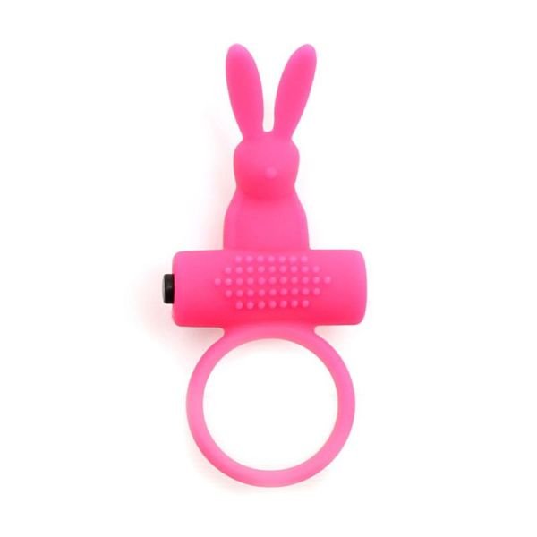Rimba Vienna anillo conejito para el pene (rosa)