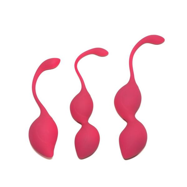 Rimba Geneva set de entrenamiento bolas kegel (rosa)