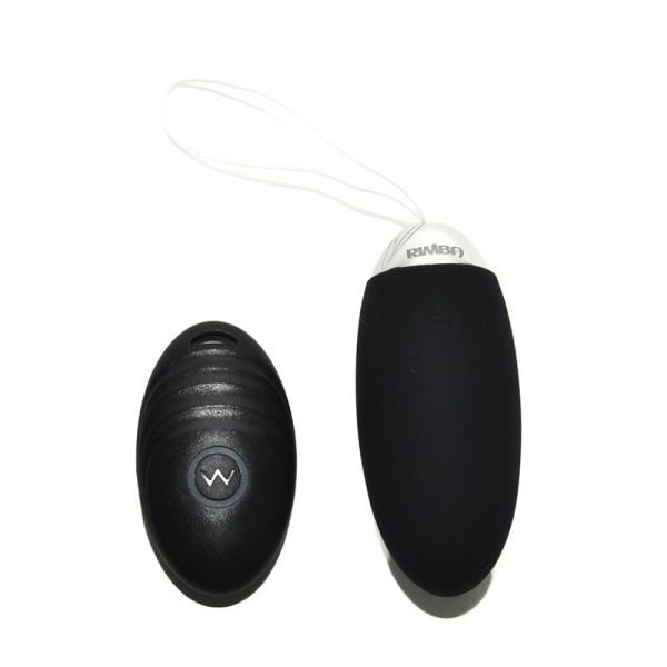 Rimba huevo vibrador (negro)