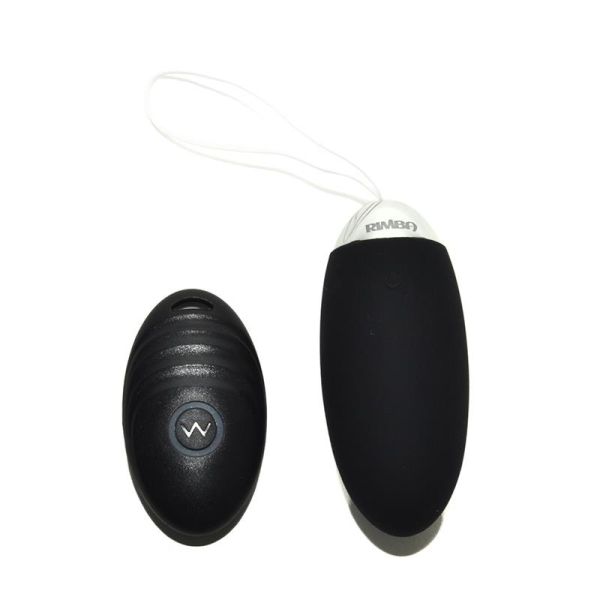 Rimba huevo vibrador (negro)