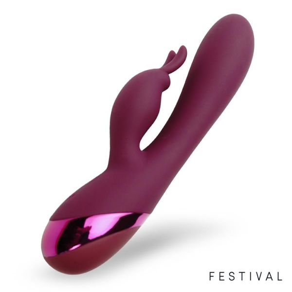 Festival Brole vibrador (rojo)