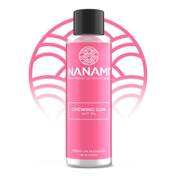 Nanami aceite de masaje caliente chicle con efecto calor