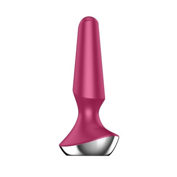 Satisfyer Plug-ilicious 2 Vibrating Butt Plug (Berry)