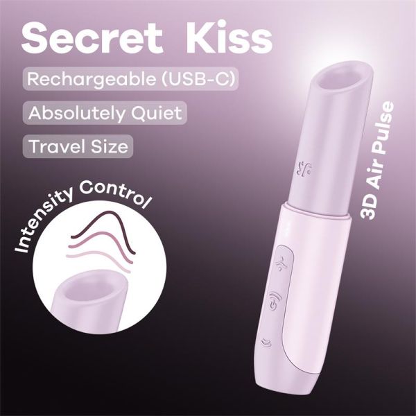 Satisfyer Secret Kiss vibrador de pulsos de aire
