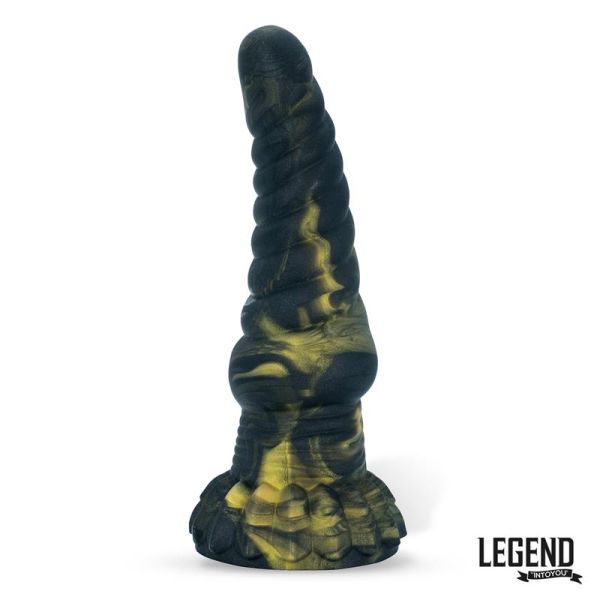 Legend Twistor dildo de fantasía en silicona líquida 17,6 cm