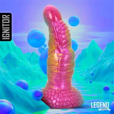 Legend Ignitor dildo de fantasía en silicona líquida 18,3 cm