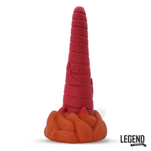 Legend Rubygon dildo de silicona líquida 24,5 cm