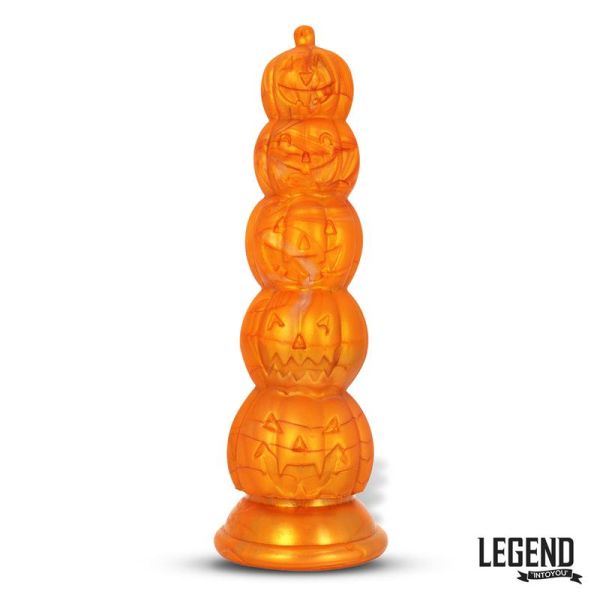Legend Pumpkron dildo calabaza silicona líquida 19,7 cm