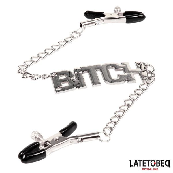 Pinzas para Pezones LateToBed con Bitch