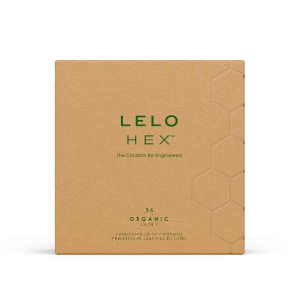 Lelo HEX preservativos Organic 36 unidades