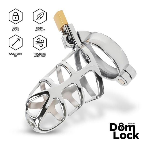 Domlock Prisoner jaula de castidad talla M