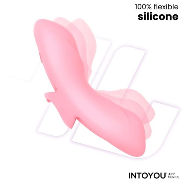 IntoYou Laia vibrador de dedo con calor y app (rosa)