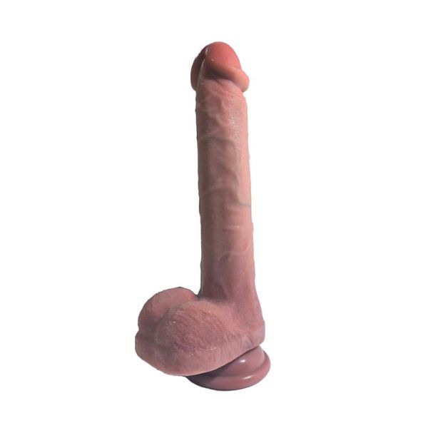 Urban Sky dildo con vibración, empuje y calor 28 cm
