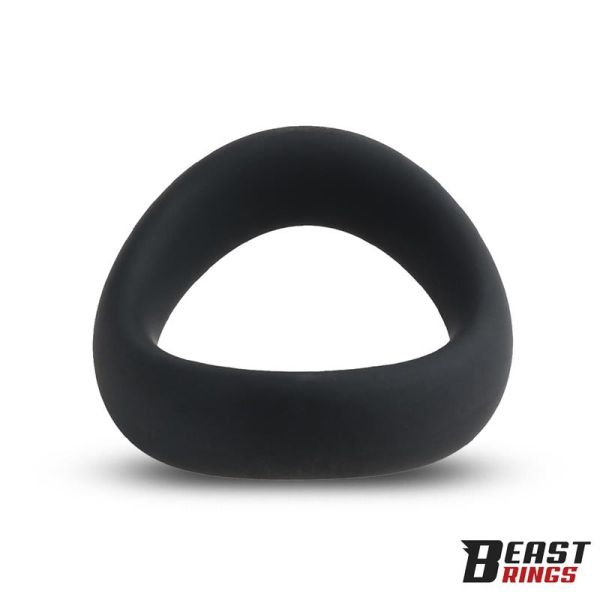 Beast Rings anillo para el pene de silicona maciza 50 mm talla L