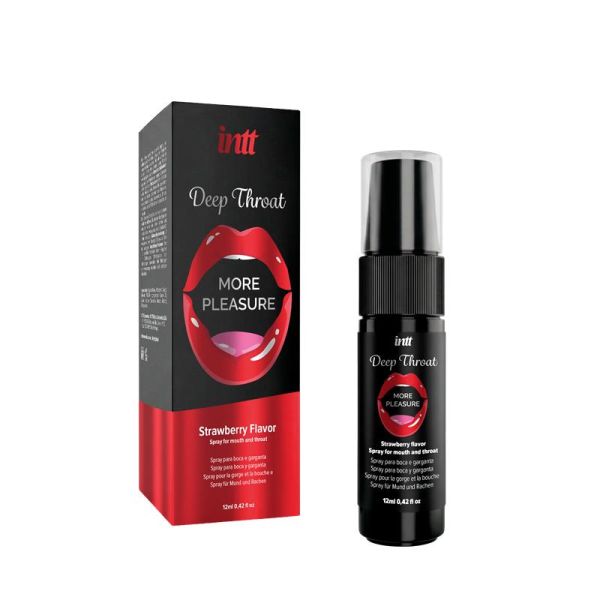 INTT espray de garganta Deep Throat fresa 12 ml