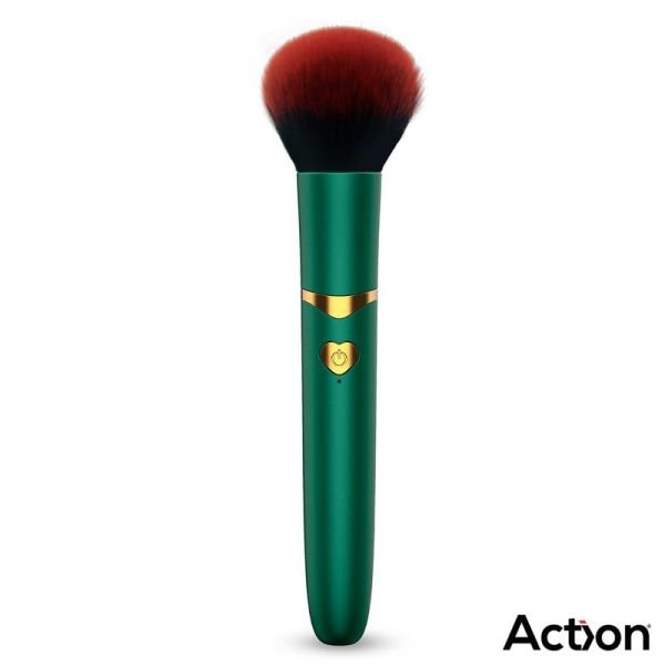 Action Secret Vert brocha de maquillaje vibradora (verde)