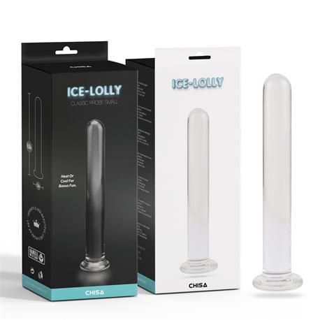 Chisa dildo de cristal clásico pequeño 6"