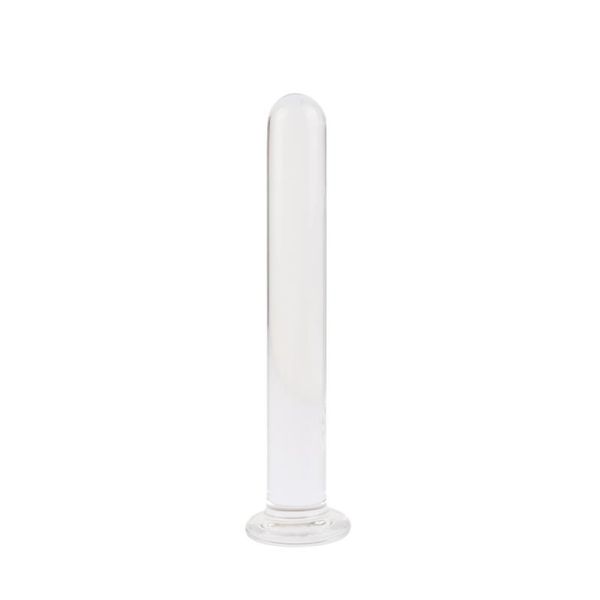Chisa dildo de cristal clásico pequeño 6"