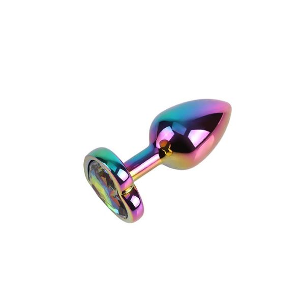 Chisa Rainbow Heart Plug anal Tamaño S